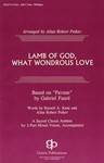 Lamb Of God What Wondrous Love