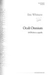 Oculi Omnium by Whitacre Eric for SATB