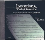 Inventions For Winds And Percussion - Cd
