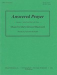 Answered Prayer - High Voice-pno