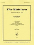 Five Miniatures - Rcdr Qt