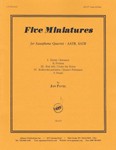 Five Miniatures - Sax Qt