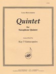 Quintet - Sax 5