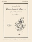 Three Slavonic Dances - Br Qt 4
