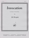 Invocation For Trumpet Or Vc & Organ