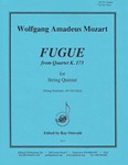 Fugue  Fr Quartet K173