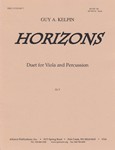 Horizons - Duet For Viola And Percn