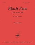 Black Eyes/cerne Oci Dete Spat - Strgs
