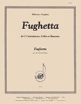 Fughetta For 2 Contrabasses, Cellos Or Bsns