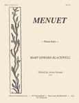 Menuet For Piano