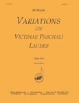 Variations On Victimae Paschali Laudes, Rev. Ed -org