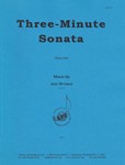 Three Minute Sonata - Pno Solo