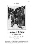 Concert Etude In C# Major For Organ