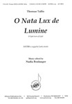 O Nata Lux De Lumine
