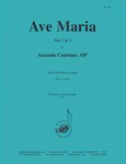 Ave Maria, N 1&2 - Voc Solo-org