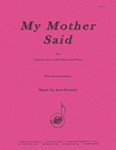 My Mother Said - High Voc-ob-pno
