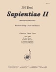 Sapientiae Ii - Barit Solo-pno