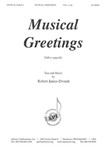Musical Greetings By Robert J. Dvorak