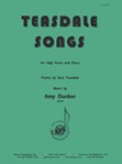 Teasdale Songs - Voc-pno