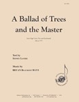 A Ballad Of Trees And The Master - Solo Trio - Sss/ttt-pno