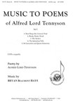 Music to Poems of Alfred Lord Tennyson - Set I