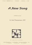 A New Song - Timmerman - Satb-gtr