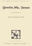 Gentle Me, Jesus - Satb-gtr-pno