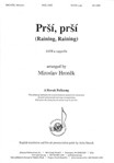 Prsi, Prsi/rain, Rain - Satb Acap