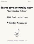 Marne Ody Na Vystrelky Mody/vain Odes - Ssaa-pno -