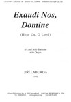 Exaudi Nos, Domine - Sa-bari Solo-org