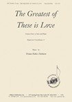 The Greatest Of These Is Love -unis Chr-pno