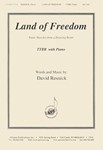 Land Of Freedom - Ttbb-pno