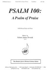 Psalm 100:  A Psalm of Praise