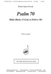 Psalm 70 - Satb A Cap