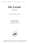 Die Lorelei -ttbb-sop Solo-pno