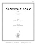 Sonnet Lxiv - Baritone Solo-pno