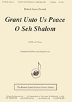 Grant Unto Us Peace/o Seh Shalom - Satb-pno