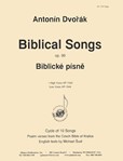 Biblical Songs - High Voice-pno (new English Text By M Sust)