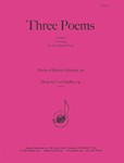 Three Poems - Med.voc Solo
