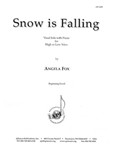 Snow Is Falling - Voc Solo-pno