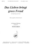 Das Lieben Bringt Gross Freud - Ssa-alto Rcdr