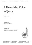 I Heard the Voice of Jesus