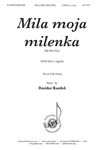 Mila, Moja Milenka - Satb A Cap