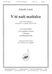 V Te Nasi Mastalce (4 Czech Fksgs) - Satb A Cap