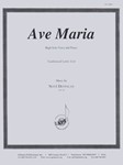 Ave Maria - Sopr Solo- Pno