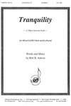 Tranquility - Satb-pno
