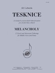 Tesknice - 12 Czech Folksongs - Medium Voice Solo-pno