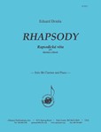 Rhapsody For Clarinet And Piano