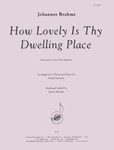 How Lovely Is Thy Dwelling Place - Fl 2-kybd
