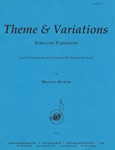 Theme & Variations For Sopr Rcdr & Clnt